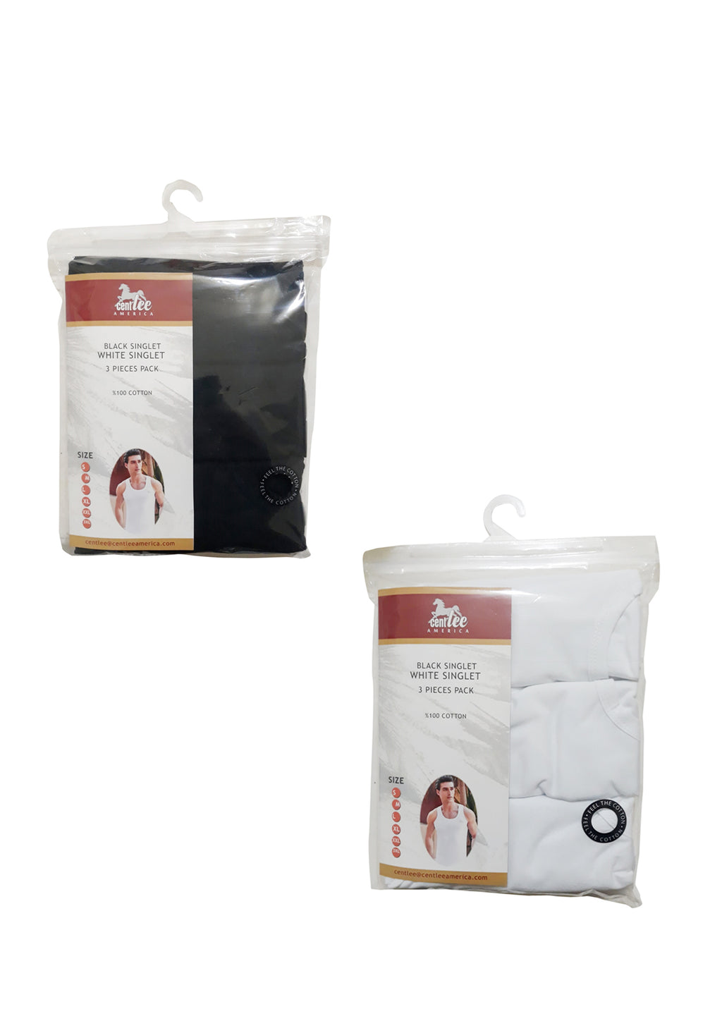 atlet penye fit kalıp 3 lü paket askılı