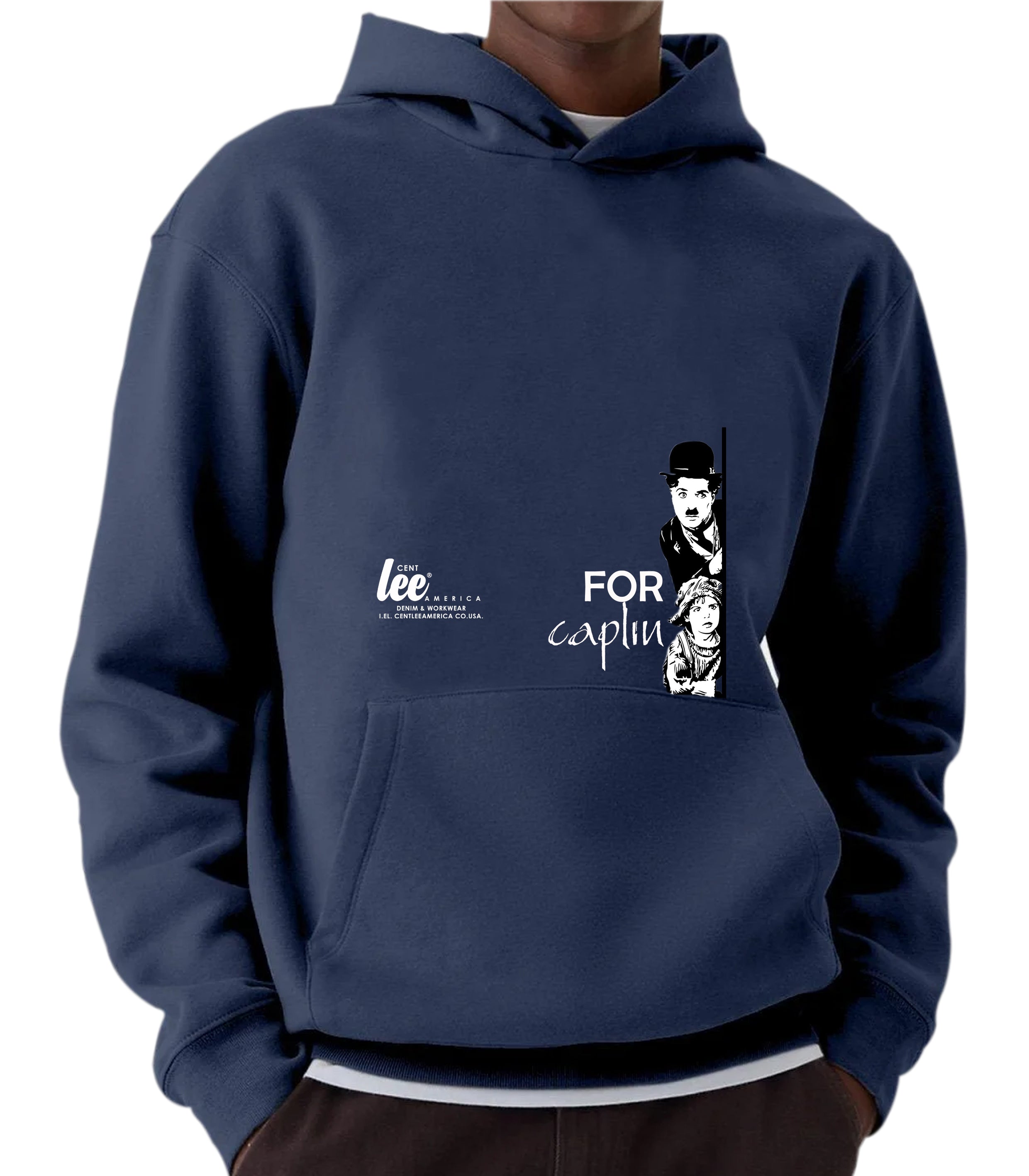 kapüşonlu sweatshirt unisex 3 iplik