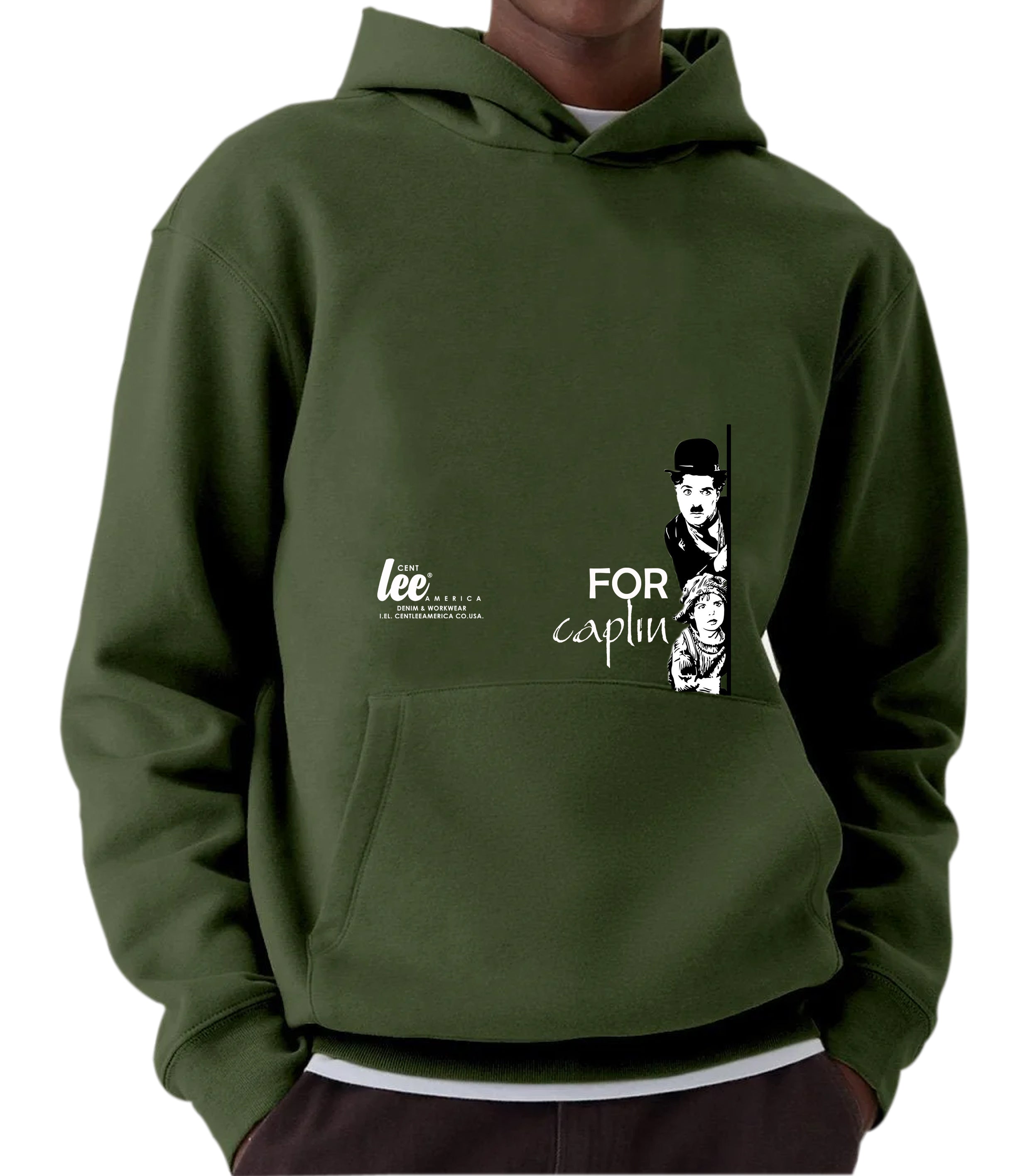 kapüşonlu sweatshirt unisex 3 iplik