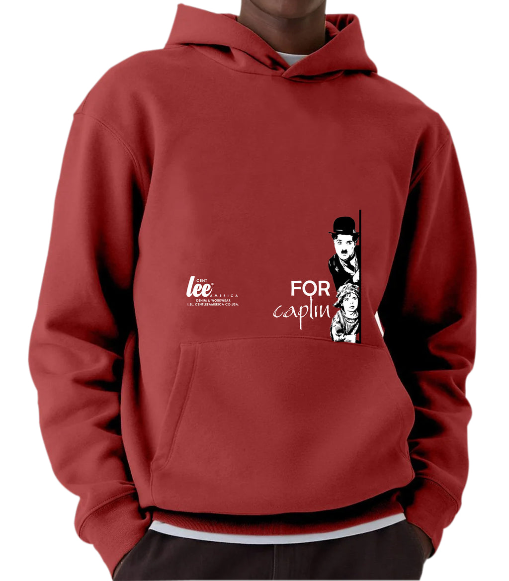 kapüşonlu sweatshirt unisex 3 iplik