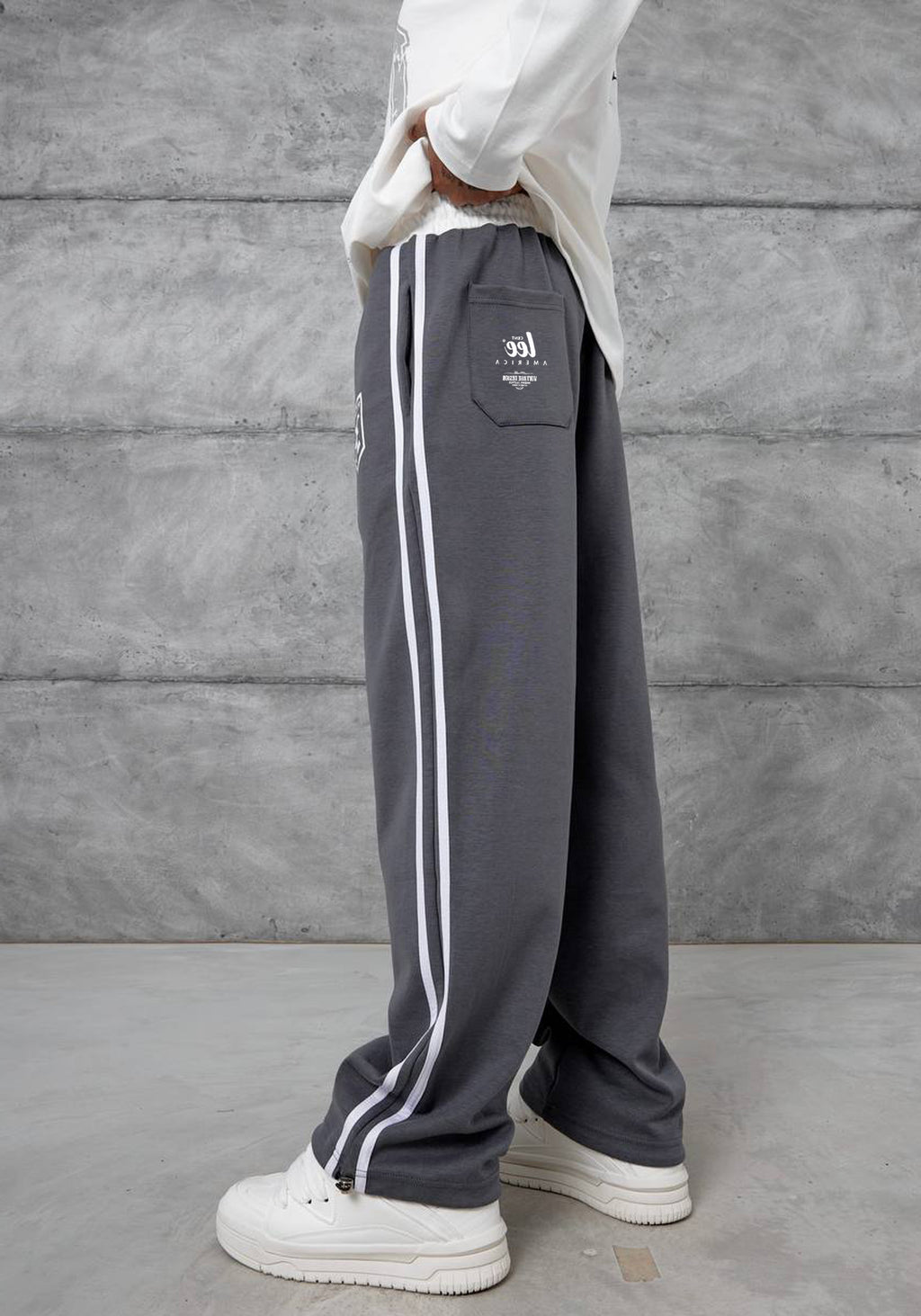 eşofman unisex salaş baggy model yumuşak penye kumaş