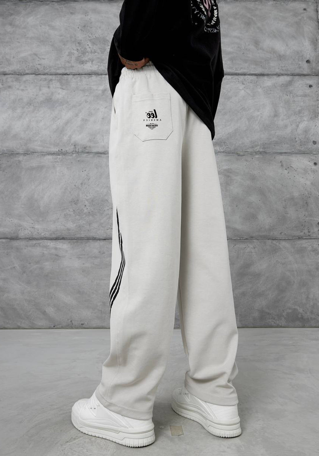 eşofman unisex salaş baggy model yumuşak penye kumaş