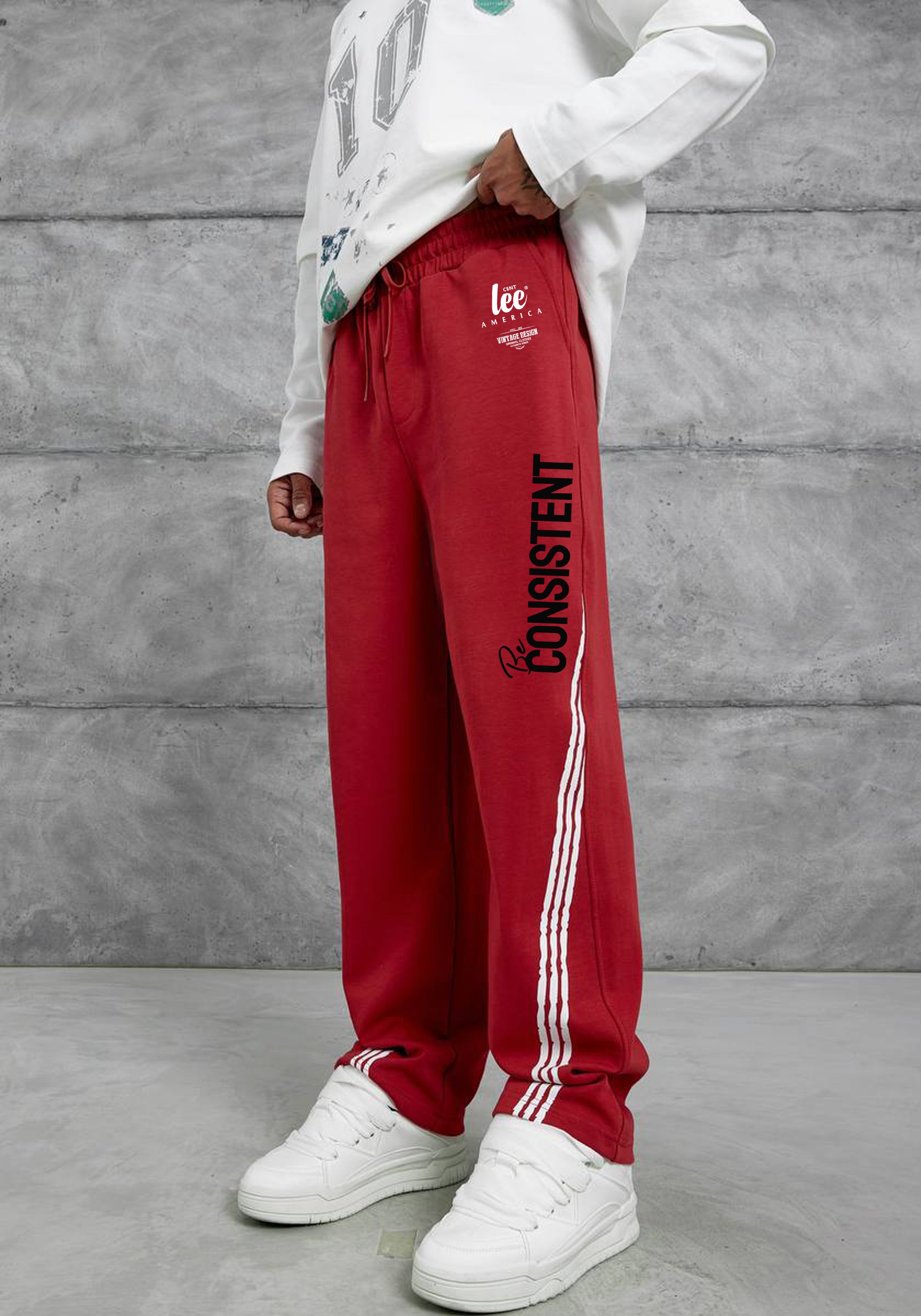 eşofman unisex salaş baggy model yumuşak penye kumaş