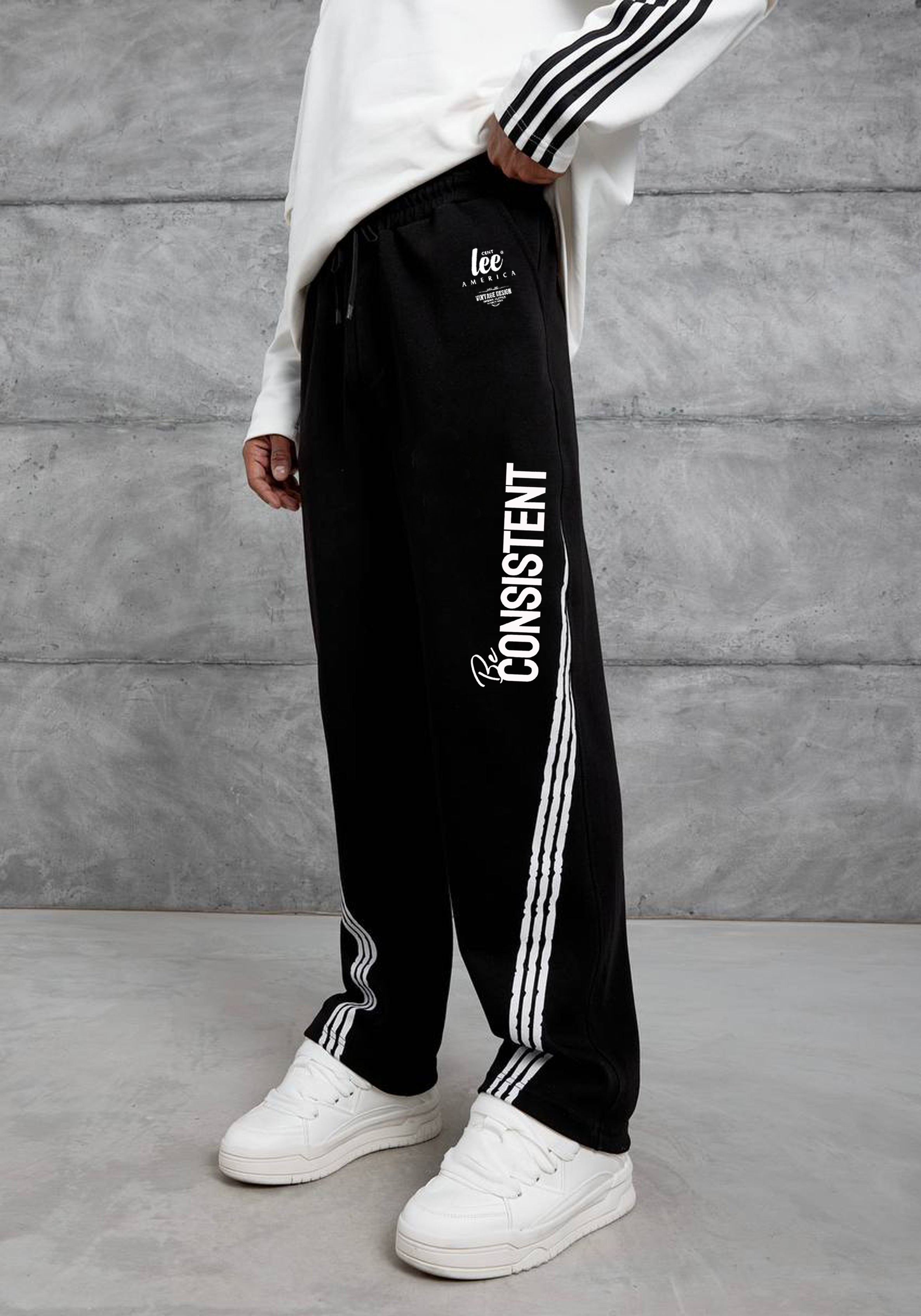 eşofman unisex salaş baggy model yumuşak penye kumaş