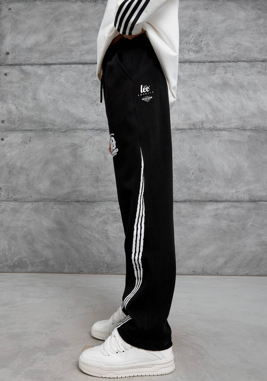 alt eşofman unisex salaş model baggy kalıp