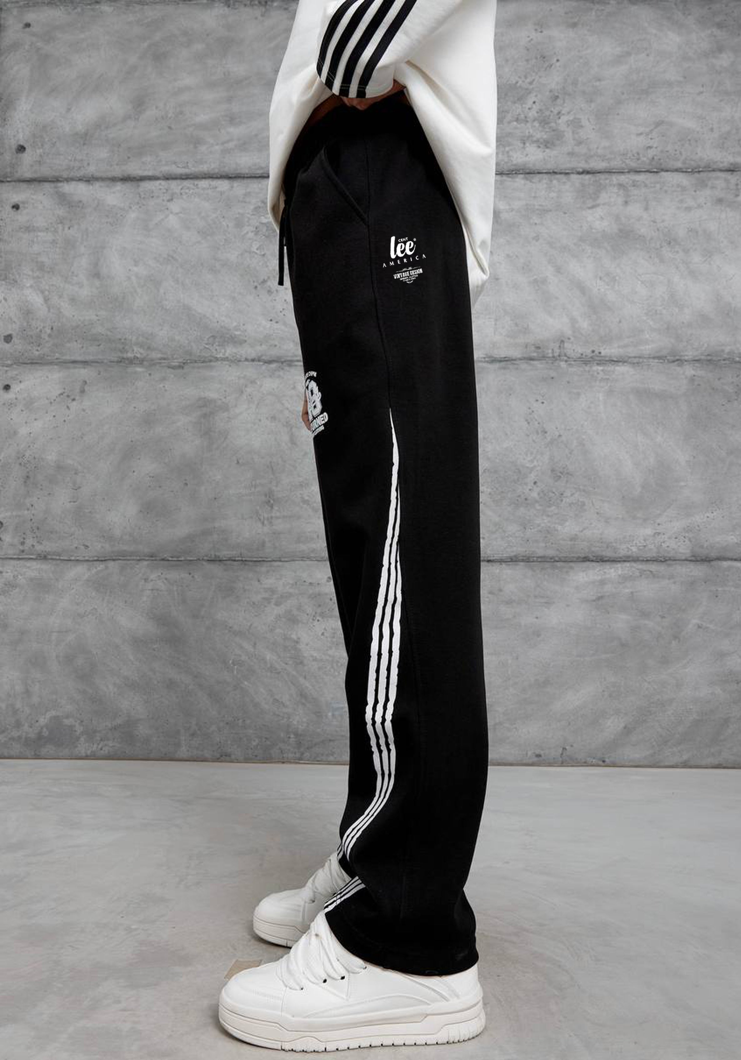 alt eşofman unisex salaş model baggy kalıp