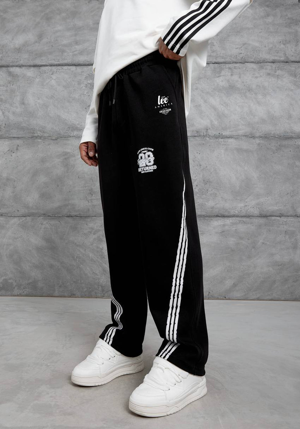 alt eşofman unisex salaş model baggy kalıp