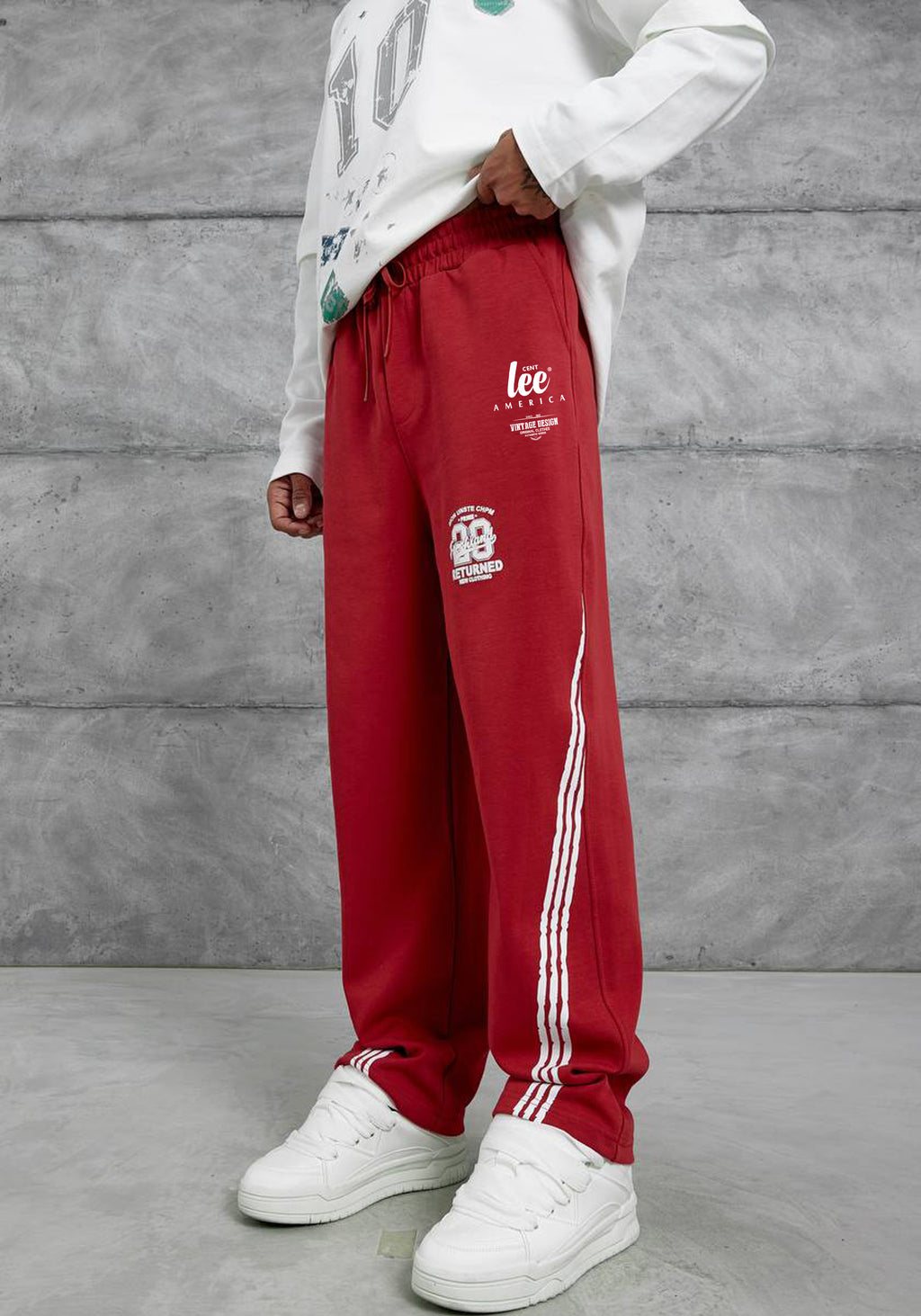 alt eşofman unisex salaş model baggy kalıp