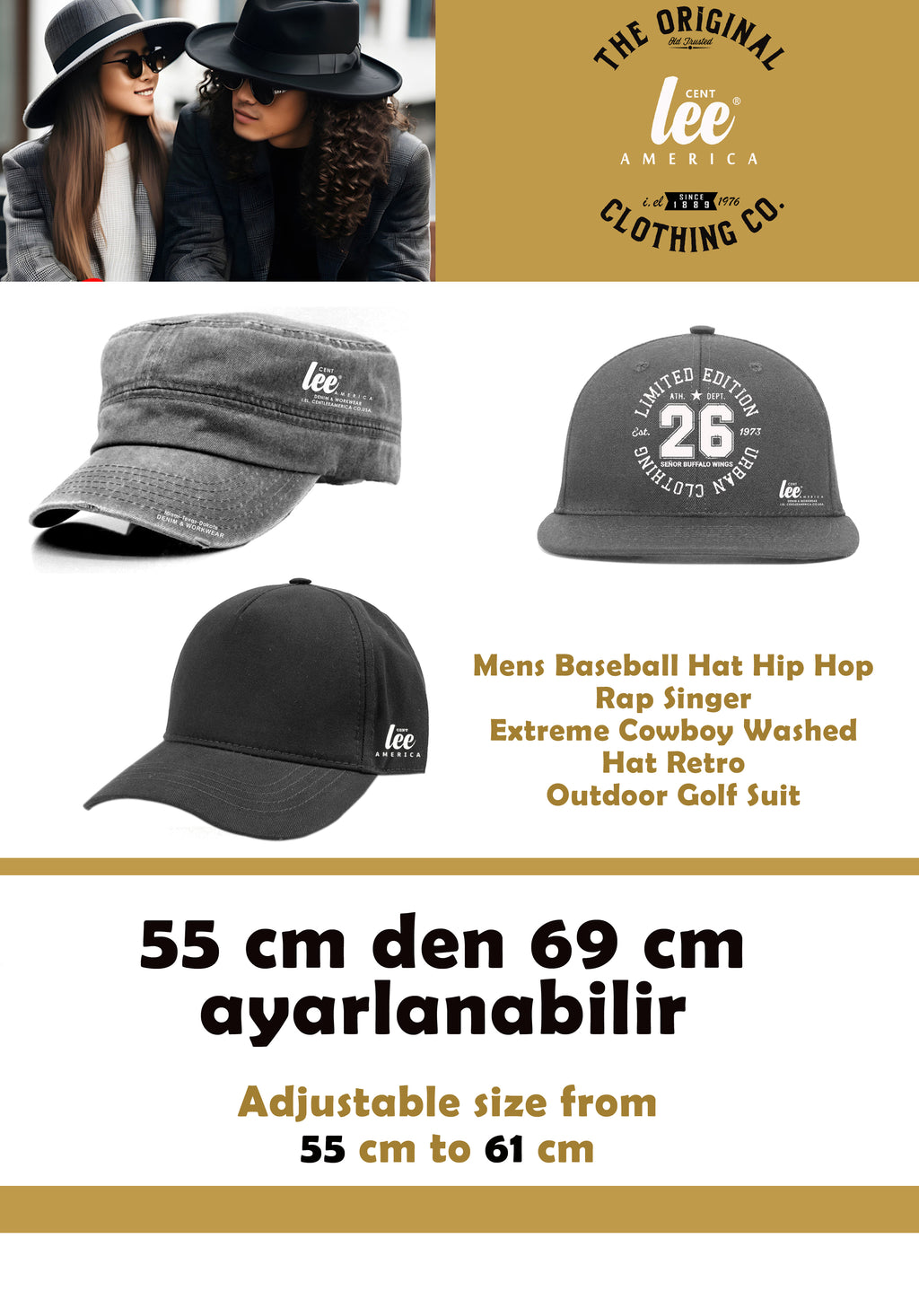 Hip Hop Rap şapka spor  canvas kumaş erkek bayan  ayarlanabilir  Singer Extreme