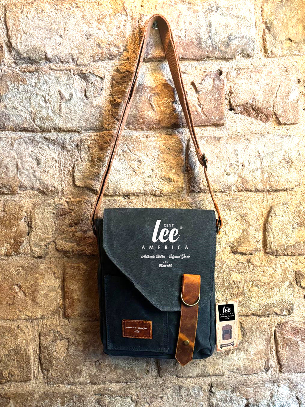 Deri ÇANTA spor askılı erkek bayan