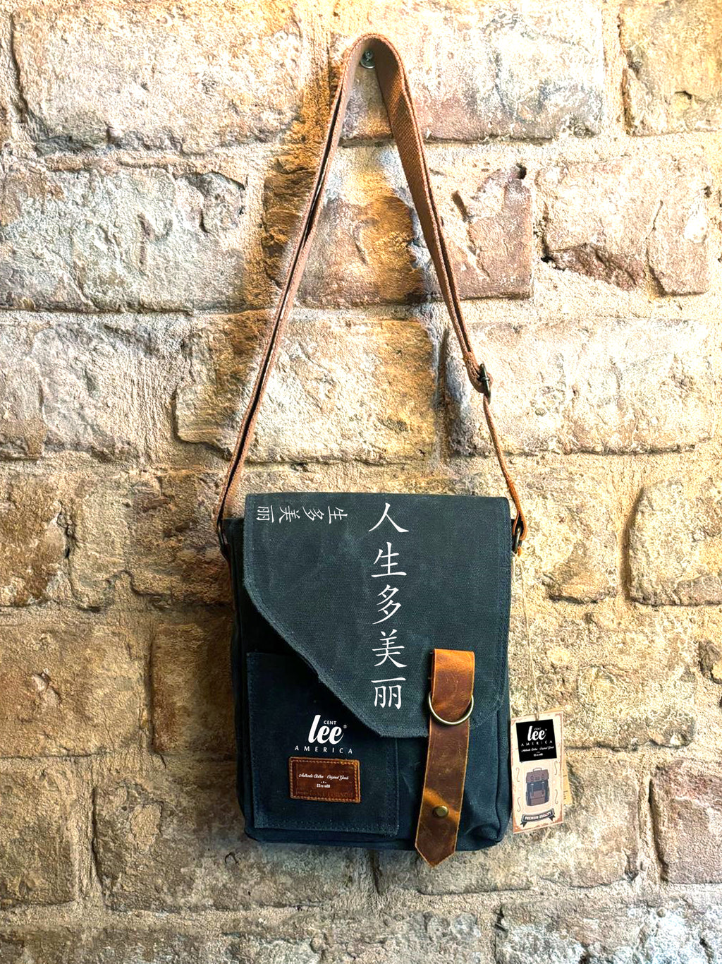 ÇANTA gerçek deri spor askılı erkek bayan