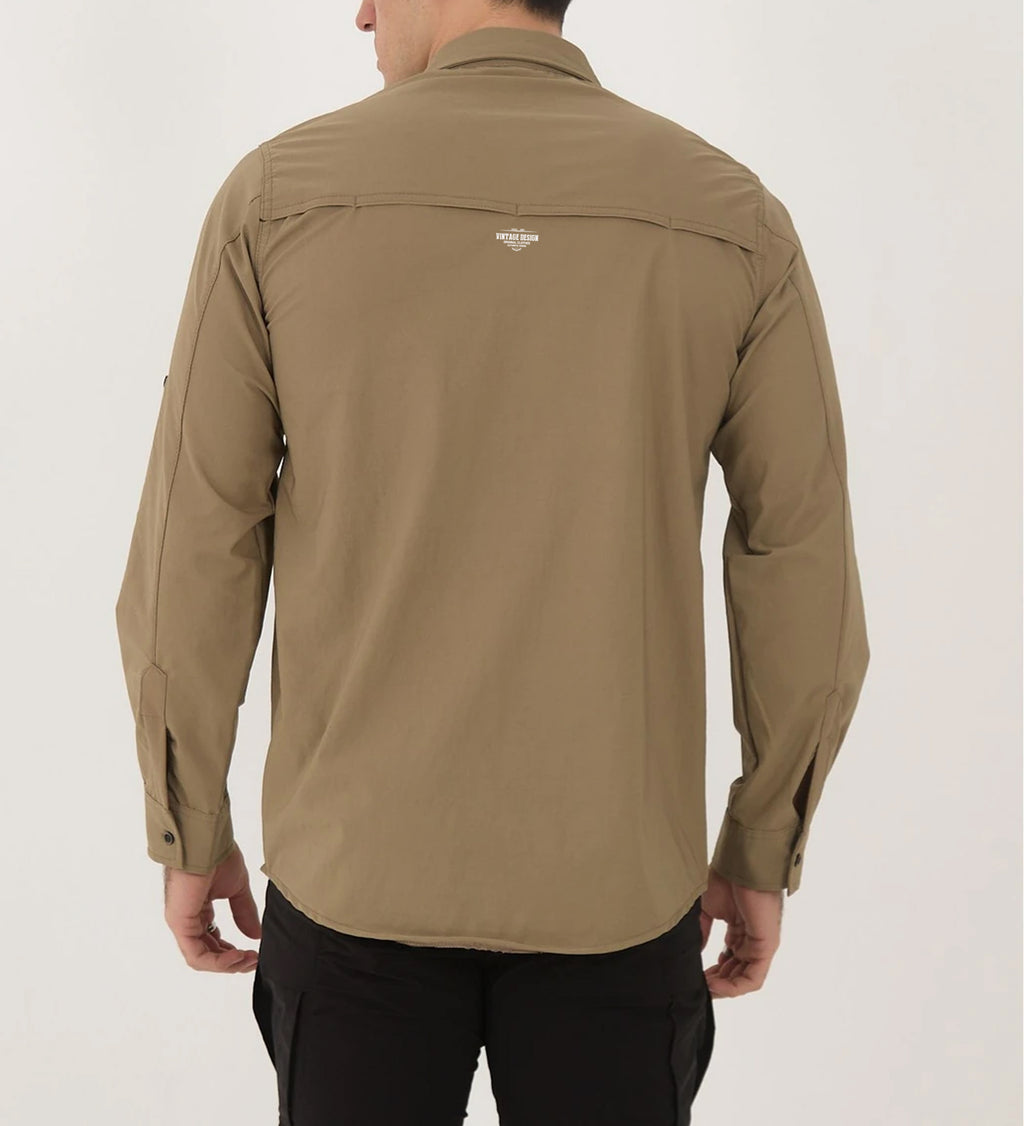 Gömlek Outdoor Tactical Rahat Ve Kullanışlı Su iticili Erkek Taktik Gömlek