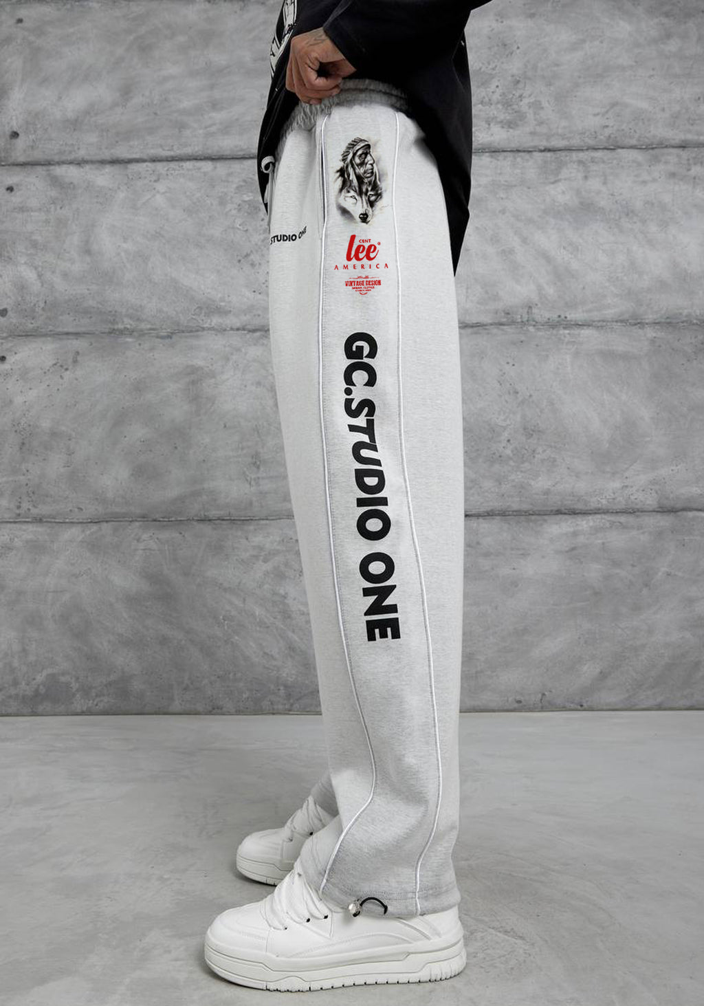 eşofman unisex salaş baggy model yumuşak penye kumaş