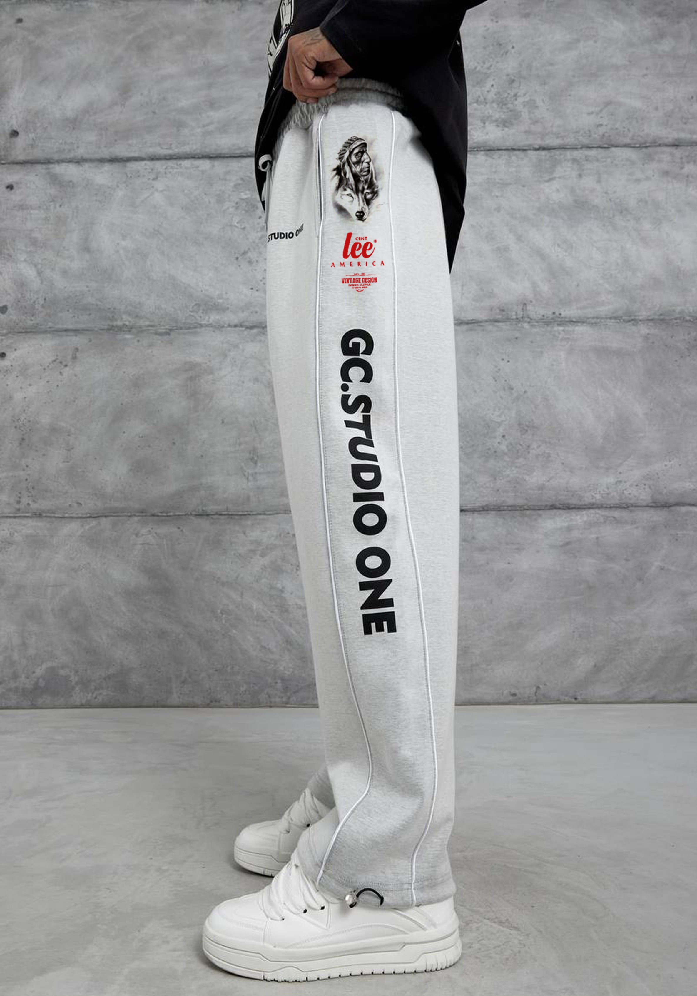 eşofman unisex salaş baggy model yumuşak penye kumaş