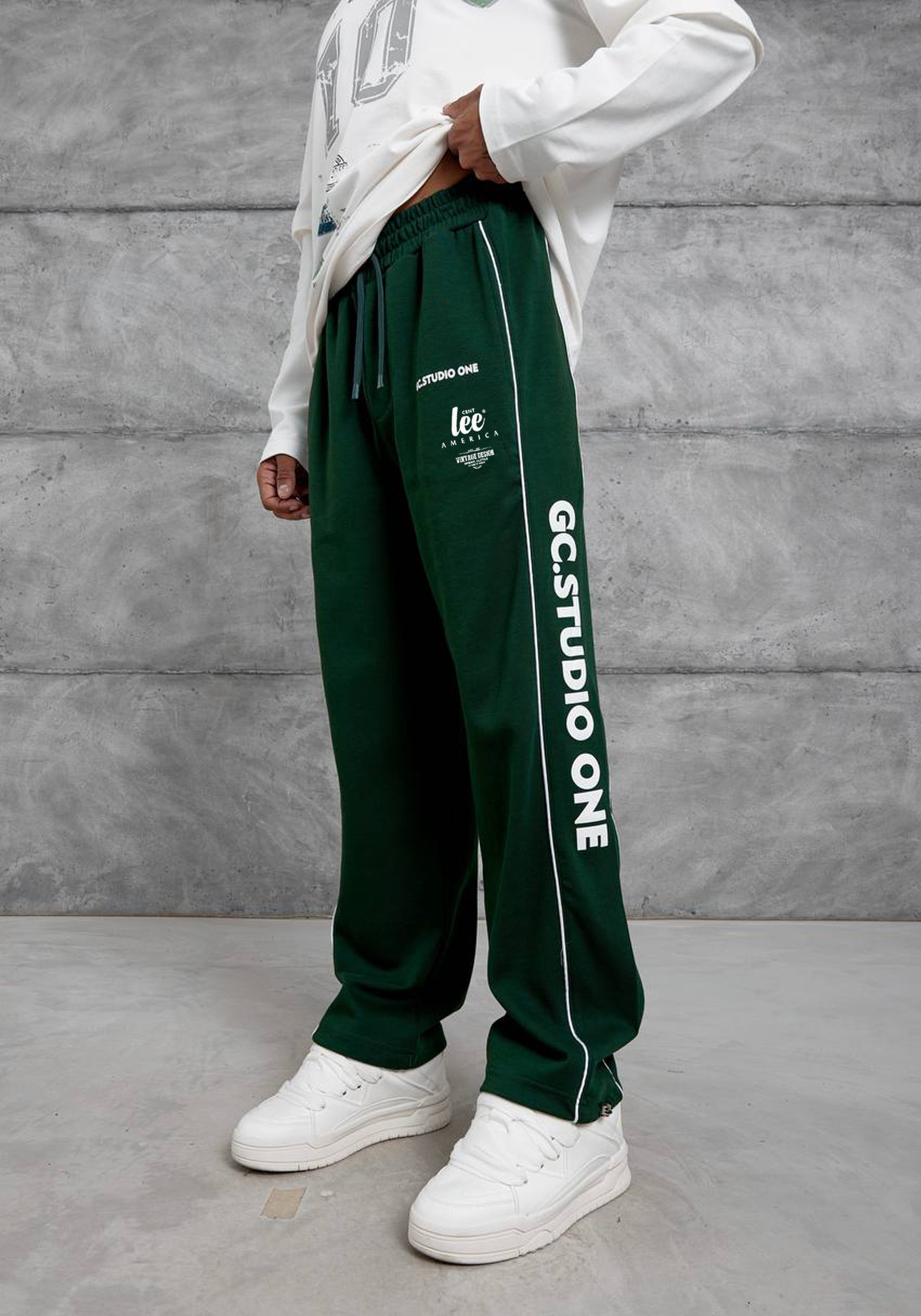 eşofman unisex salaş baggy model yumuşak penye kumaş