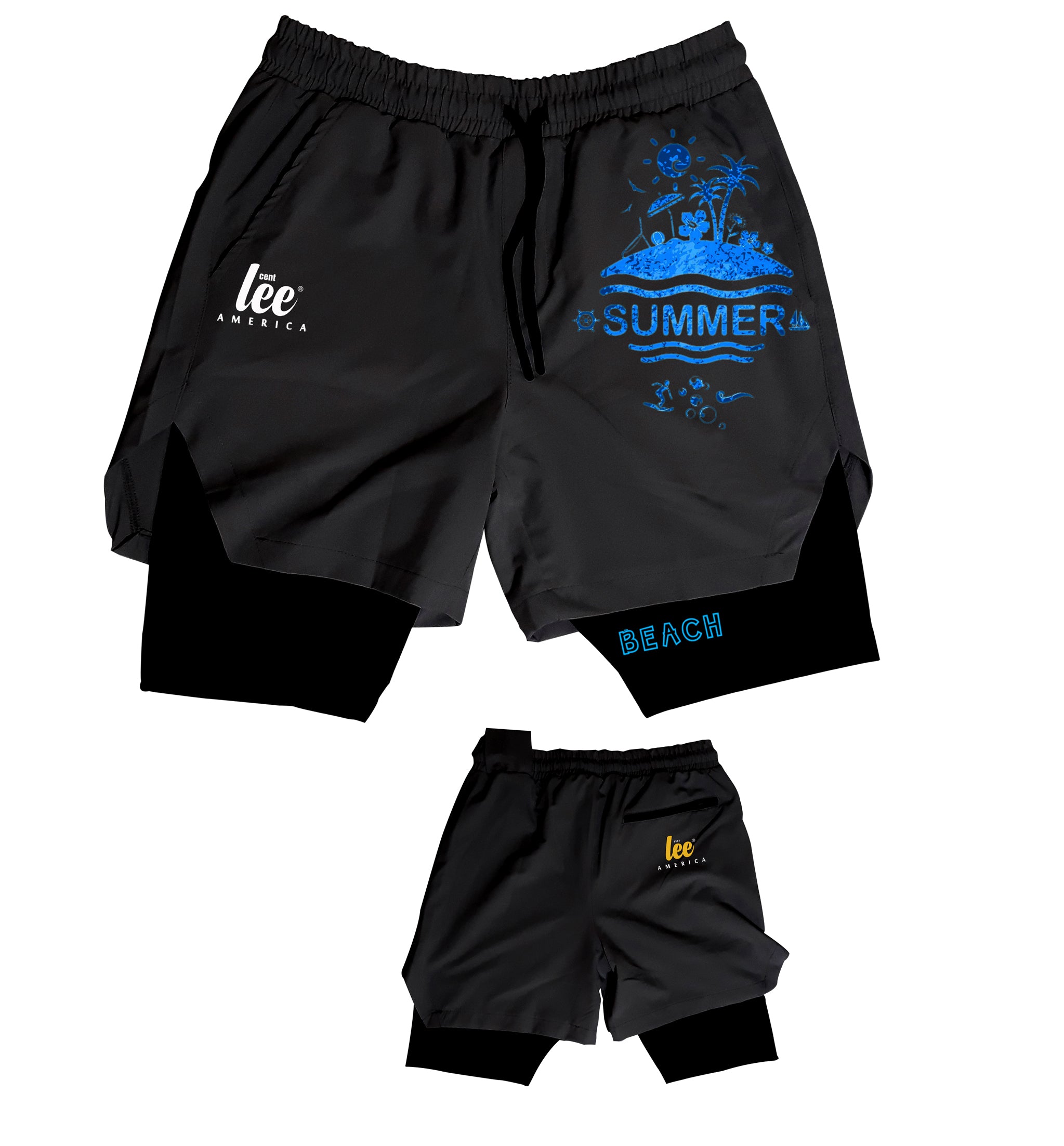 şort mayo spor erkek bayan fitness antrenmanı deniz şortu