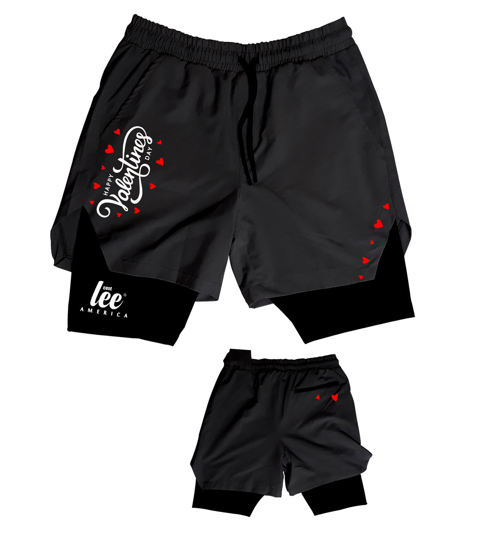 şort spor mayo gri siyah  fitnes deniz şort unisex