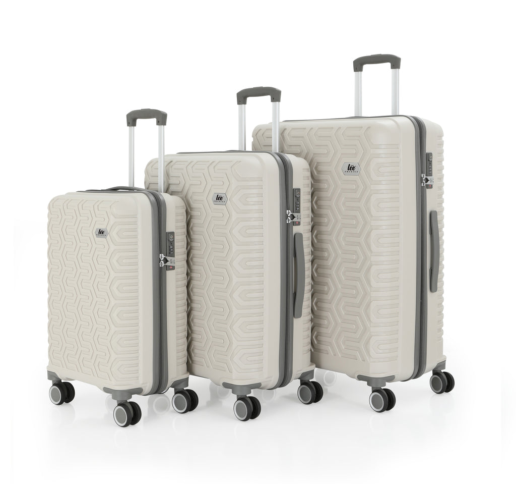 Valiz Seti  Üçlü Polipropilen Valiz Seti dakota  model 3 boy