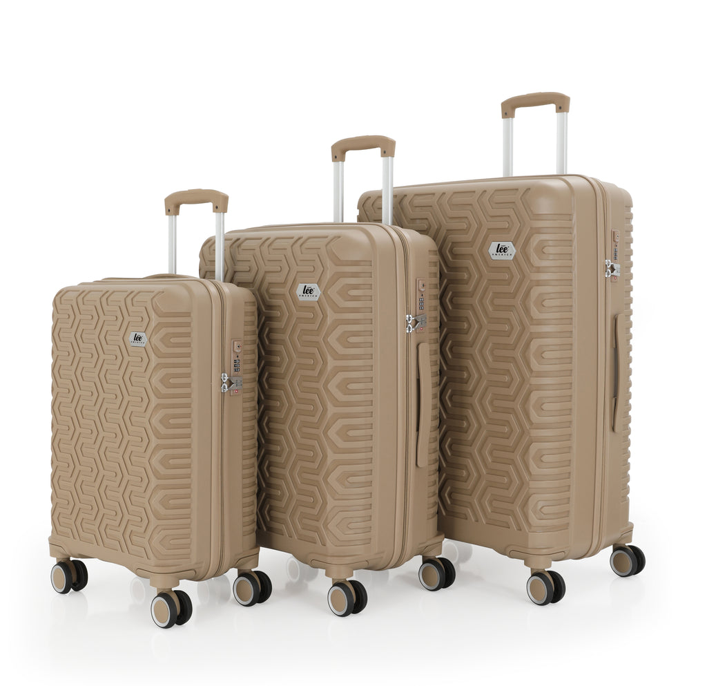 Valiz Seti  Üçlü Polipropilen Valiz Seti dakota  model 3 boy