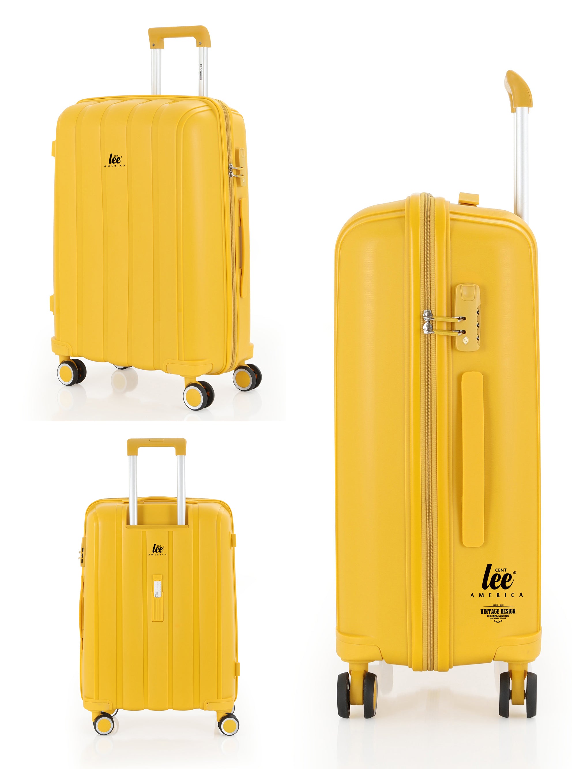 Valiz Seti  Üçlü Polipropilen Valiz Seti cherokee model 3 boy