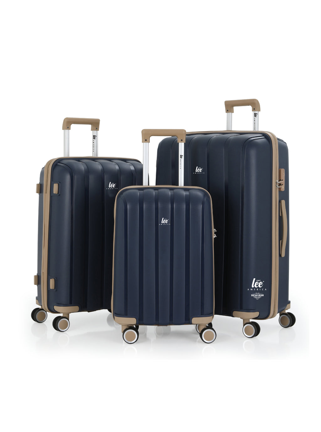 Valiz Seti  Üçlü Polipropilen Valiz Seti cherokee model 3 boy