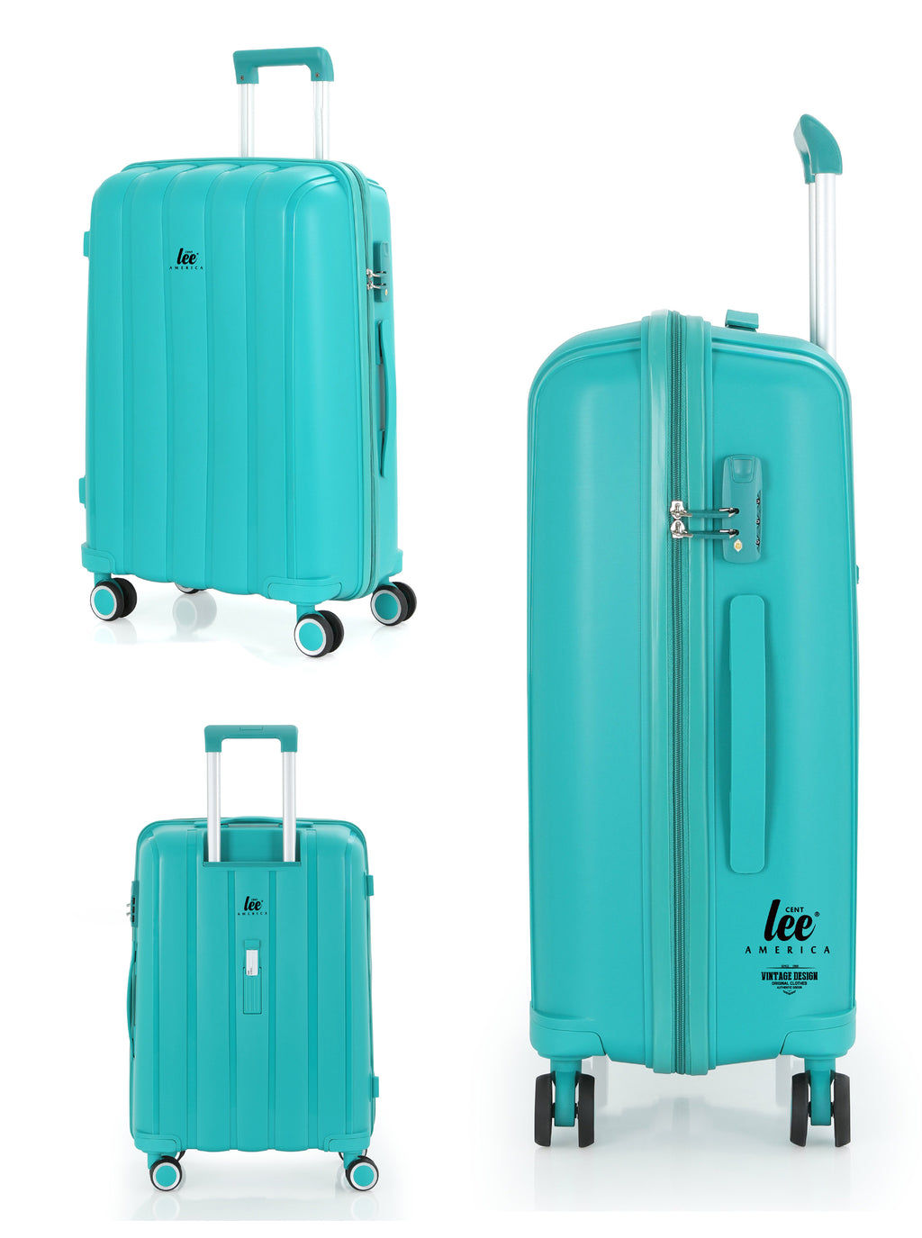 Valiz Seti  Üçlü Polipropilen Valiz Seti cherokee model 3 boy