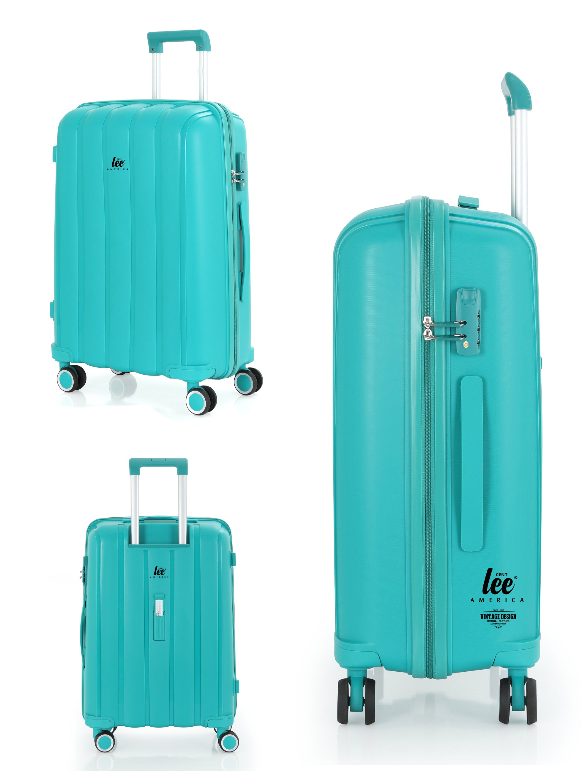 Valiz Seti  Üçlü Polipropilen Valiz Seti cherokee model 3 boy