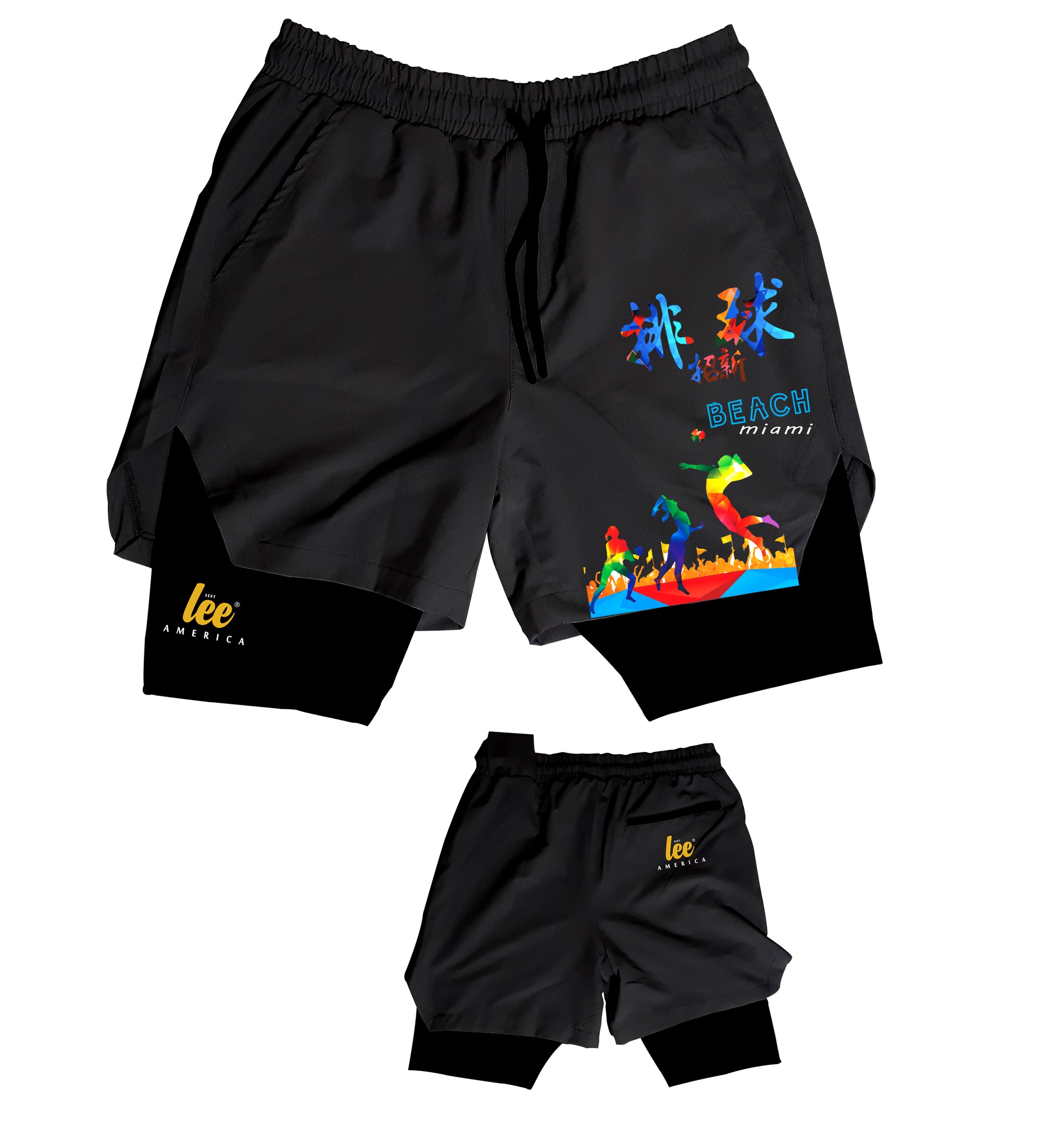 şort spor mayo gri siyah  fitnes deniz şort unisex