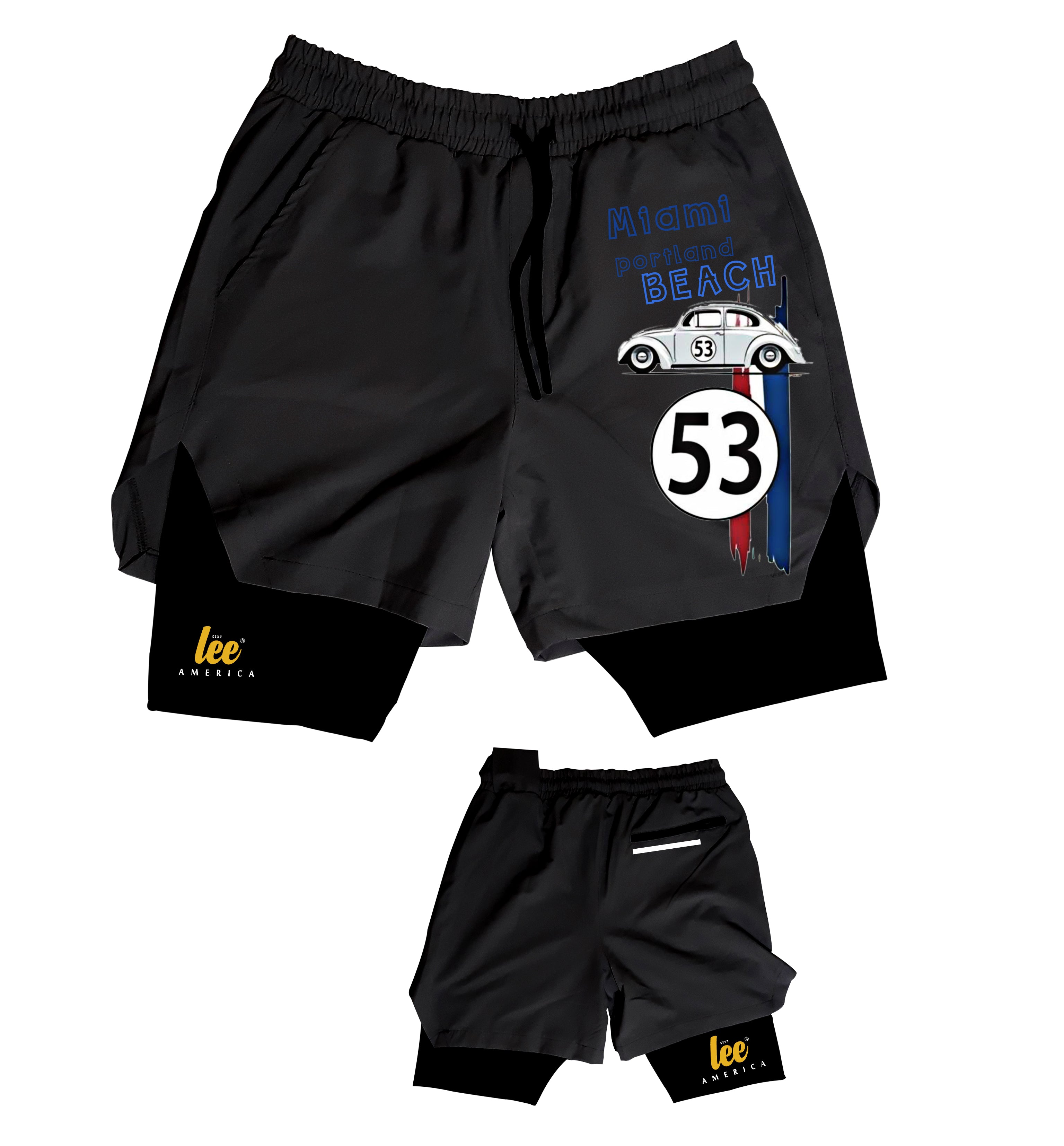 şort mayo fitnes deniz şort unisex