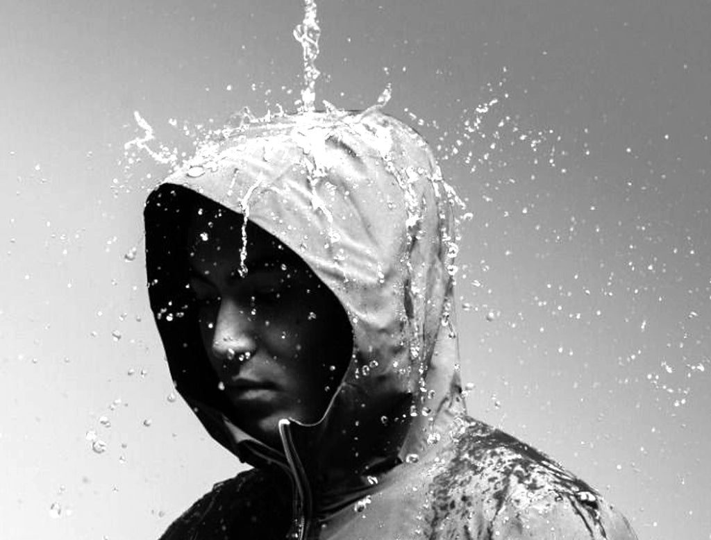 yağmurluk kapüşonlu spor gezi erkek bayan su geçirmez