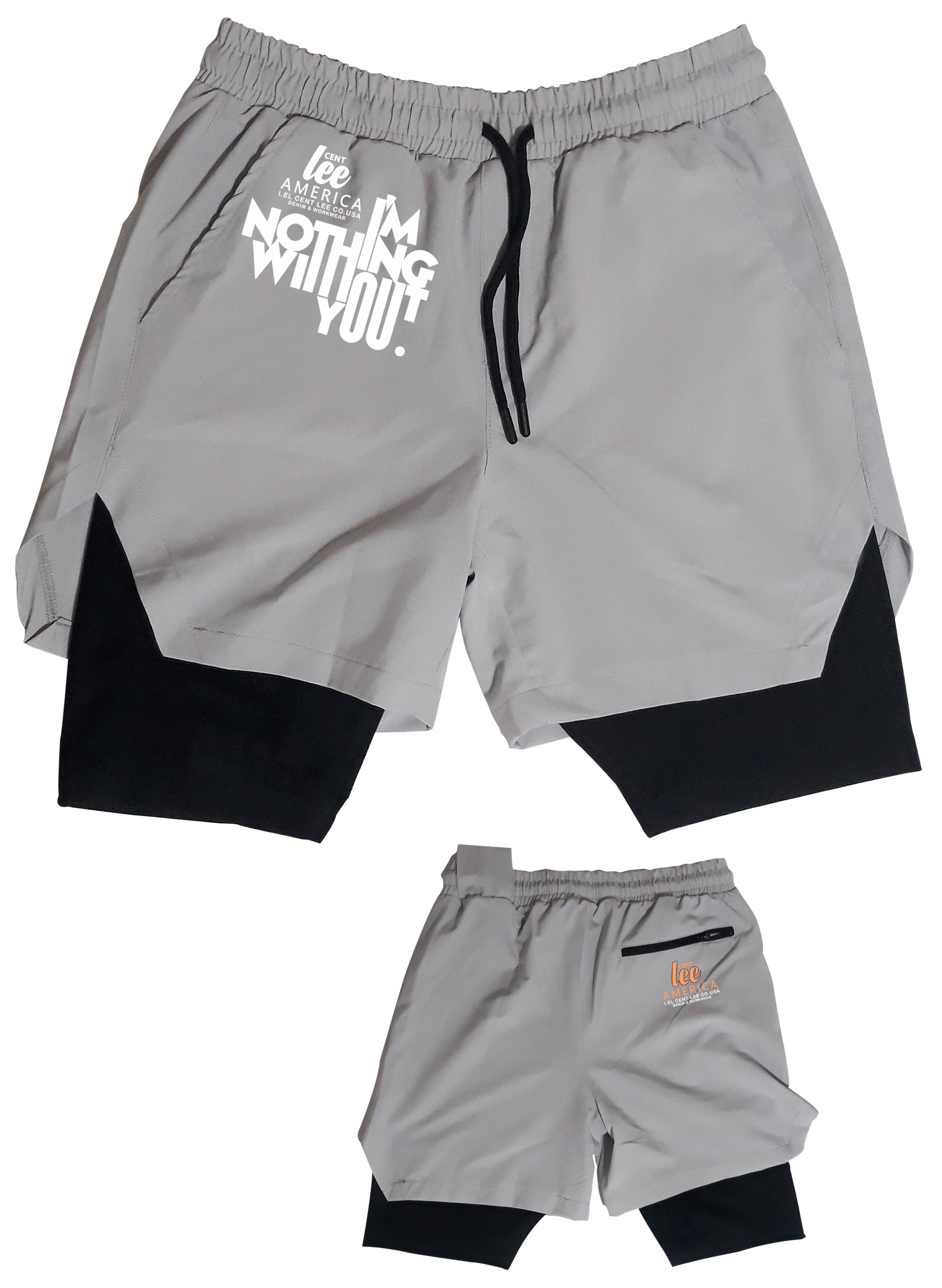 şort spor fitnes deniz şort unisex su tutmaz