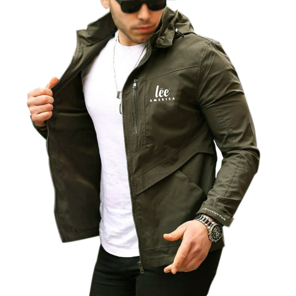 yağmurluk kapüşonlu spor fitnes antreman erkek bayan su geçirmez